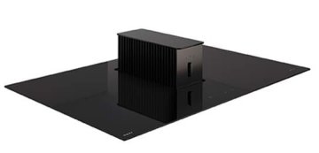 NOVY One Pro Nero Da incasso Piano cottura a induzione 4 Fornello(i) Cappa da incasso
