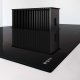 NOVY One Pro Nero Da incasso Piano cottura a induzione 4 Fornello(i) Cappa da incasso 21
