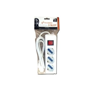 Techmade SL3003 prolunghe e multiple 3 presa(e) AC Bianco