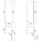 Smeg FA402PX frigorifero Libera installazione 358 L Acciaio inox 5
