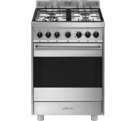 Smeg B61GMXI9 cucina Elettrico Gas Acciaio inox