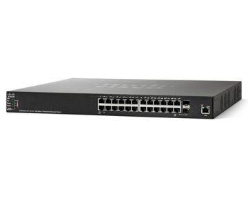 Cisco SG550XG-24T Gestito L3 10G Ethernet (100/1000/10000) 1U Nero