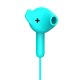 DEFUNC Basic Hybrid Auricolare Cablato In-ear Musica e Chiamate Ciano 3