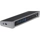 StarTech.com Docking station USB 3.0 a tre monitor - 1x HDMI - 2x DisplayPort - Dock portatile con Hub USB integrata a 5 porte e Gigabit Ethernet 2