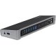 StarTech.com Docking station USB 3.0 a tre monitor - 1x HDMI - 2x DisplayPort - Dock portatile con Hub USB integrata a 5 porte e Gigabit Ethernet 2