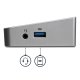 StarTech.com Docking station USB 3.0 a tre monitor - 1x HDMI - 2x DisplayPort - Dock portatile con Hub USB integrata a 5 porte e Gigabit Ethernet 4