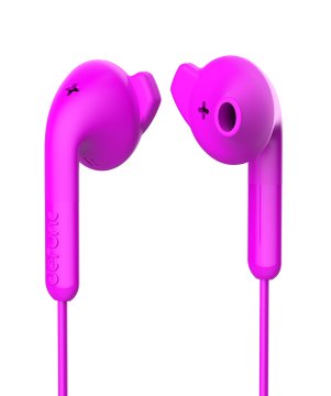 DEFUNC Basic Hybrid Auricolare Cablato In-ear Musica e Chiamate Rosa