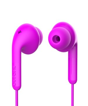 DEFUNC Basic Music Auricolare Cablato In-ear Musica e Chiamate Rosa