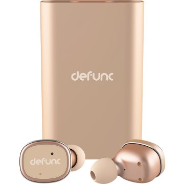 DEFUNC TRUE Cuffie Wireless In-ear Musica e Chiamate Bluetooth Oro