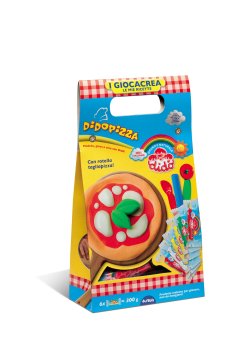 F.I.L.A. 399000 composto per ceramica e modellazione Pasta modellabile Verde, Arancione, Rosso, Bianco, Giallo