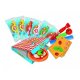 F.I.L.A. 399000 composto per ceramica e modellazione Pasta modellabile Verde, Arancione, Rosso, Bianco, Giallo 3