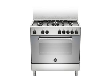 Bertazzoni La Germania Americana AMN855EXV cucina Elettrico Gas Acciaio inox