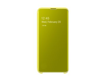 Samsung EF-ZG970 custodia per cellulare 14,7 cm (5.8") Custodia flip a libro Giallo