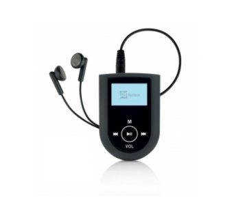 TELE System SNAP run Lettore MP3 8 GB Nero