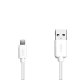 SBS TECABLEUSBIP5L cavo Lightning 1 m Bianco 2