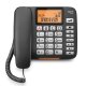 Gigaset DL580 telefono Telefono analogico Identificatore di chiamata Nero 7