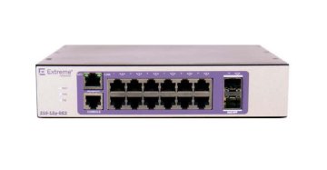 Extreme networks 210-12P-GE2 Gestito L2 Gigabit Ethernet (10/100/1000) Supporto Power over Ethernet (PoE) Bronzo, Viola