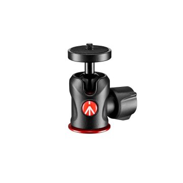 Manfrotto 492 Centre Ball Head testa per treppiede Nero, Rosso 1/4" Palla (forma)
