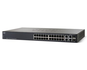 Cisco SF300-24 Gestito L3 Fast Ethernet (10/100) Nero