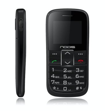 NODIS SN-03 BK 4,5 cm (1.77") Nero Telefono per anziani
