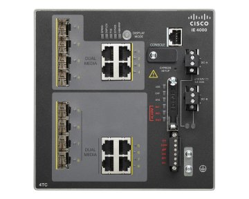 Cisco IE-4000-4TC4G-E switch di rete Gestito L2/L3 Gigabit Ethernet (10/100/1000) Nero