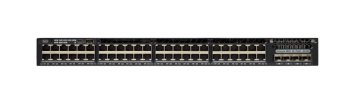 Cisco Catalyst WS-C3650-48PS-E switch di rete Gestito L3 Gigabit Ethernet (10/100/1000) Supporto Power over Ethernet (PoE) 1U Nero