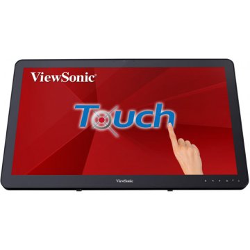 Viewsonic TD2430 Monitor PC 59,9 cm (23.6") 1920 x 1080 Pixel Full HD LCD Touch screen Multi utente Nero