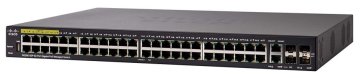 Cisco SG350-52MP Gestito L3 Gigabit Ethernet (10/100/1000) Supporto Power over Ethernet (PoE) 1U Nero