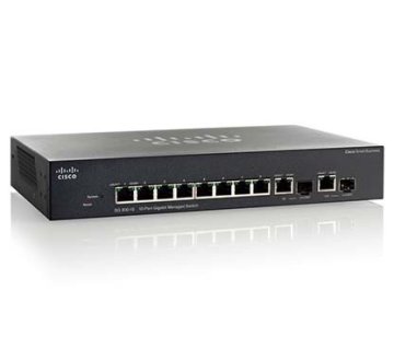 Cisco SG350-10 Gestito L3 Gigabit Ethernet (10/100/1000) Nero