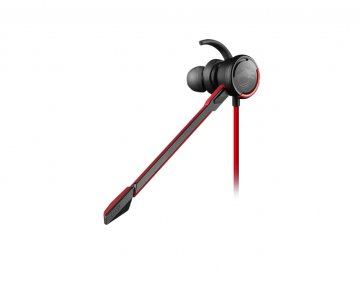 MSI Immerse GH10 Auricolare Cablato In-ear Gaming Nero, Rosso