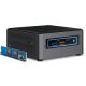 Intel NUC BOXNUC7I5BNHX1 barebone per PC/stazione di lavoro Nero, Grigio i5-7260U 2,2 GHz 2