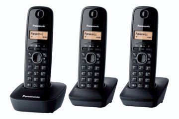 Panasonic KX-TG1613 Telefono DECT Identificatore di chiamata Nero