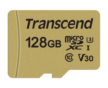 Transcend TS128GUSD500S memoria flash 128 GB MicroSDXC NAND Classe 10