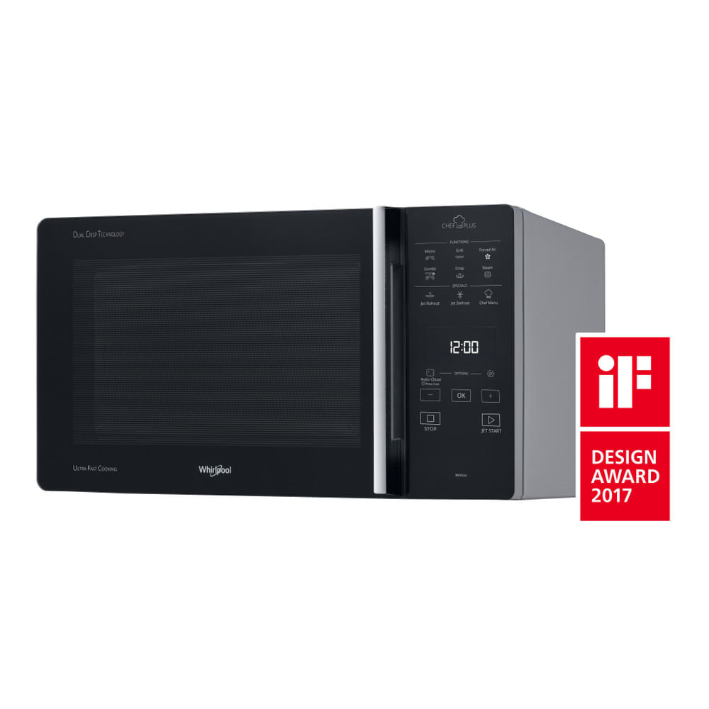 MCP349SL - Whirlpool MCP 349 SL Superficie piana Microonde combinato 25 L  800 W Nero, Argento - Forno microonde - Cottura cibi - Negozi Elettronica  Roma - Radionovelli