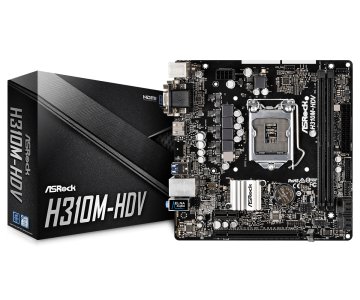 Asrock H310M-HDV Intel® H310 LGA 1151 (Socket H4) micro ATX