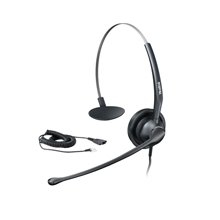 Yealink YHS33 Auricolare Cablato A Padiglione Ufficio Nero