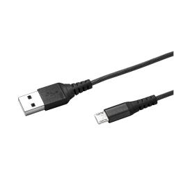 Celly USBMICRONYL25BK cavo USB 0,25 m USB A Micro-USB A Nero