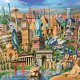 Ravensburger World Landmarks Puzzle 1000 pz Città 3