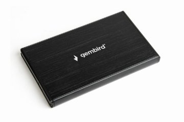 Gembird EE2-U3S-3 contenitore di unità di archiviazione Custodia per Disco Rigido (HDD) Nero 2.5"