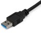 StarTech.com Adattatore USB 3.0 a Ethernet Gigabit con Hub USB a 2 porte incorporato 3