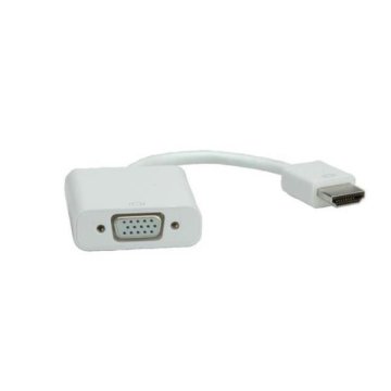 Nilox RO12.03.3114 cavo e adattatore video 0,15 m VGA (D-Sub) HDMI tipo A (Standard) Bianco