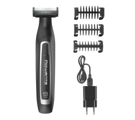 Rowenta TN6000 Forever Sharp per Radere, Regolare e Rifinire, Lame in Acciaio Inox Autoaffilanti e 3 Pettini Regolabarba, Batteria al Litio, Autonomia 120 min