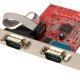 Lindy PCIe 2-Port Serial Card scheda di interfaccia e adattatore 2