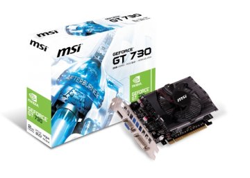 MSI GeForce GT 730 2GB NVIDIA GDDR3