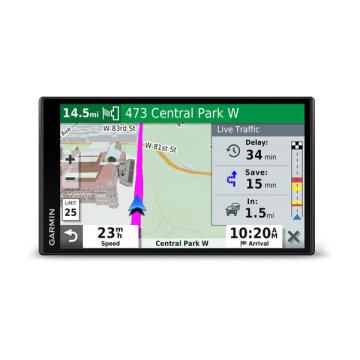 Garmin DriveSmart 65 EU MT-S navigatore Fisso 17,6 cm (6.95") TFT Touch screen 240 g Nero