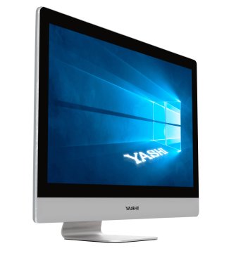 YASHI Venice AY27738 Intel® Core™ i7 i7-7700 68,6 cm (27") 1920 x 1080 Pixel PC All-in-one 16 GB DDR4-SDRAM 960 GB SSD Windows 10 Pro Wi-Fi 5 (802.11ac) Argento
