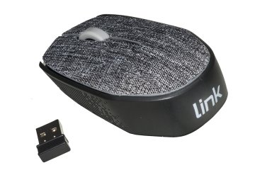Link Accessori LKMOS06 mouse Ufficio Mano destra RF Wireless Ottico 1000 DPI