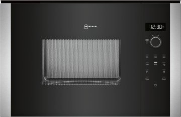 Neff HLAWD23N0 forno a microonde Nero, Acciaio inox Solo microonde Da incasso 20 L 800 W