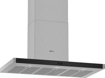 Neff DBMP955N Cappa aspirante a parete Nero, Acciaio inox A 702,1 m³/h