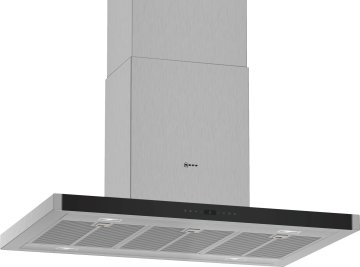 Neff IBMP965N Cappa aspirante a isola Nero, Acciaio inox A+ 867,1 m³/h